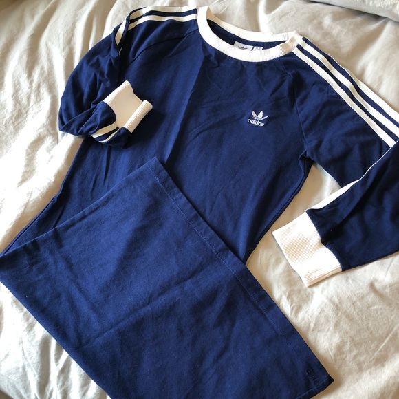 Great Condition Blue Small Adidas Dress - Picture 4 of 5